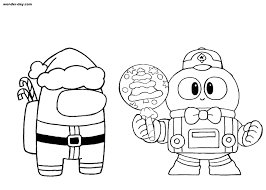 To keep gale and mr. Lou Brawl Stars Coloring Pages Free Coloring Pages