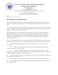 parking appeal form city of attleboro