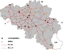 De kaart op basis van openstreetmap toont in real time de locatie van de meer dan 250 treinen op het belgische spoornetwerk. Lijst Van Spoorlijnen In Belgie Wikipedia