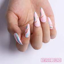 getnoivas 24 pcs summer nails designs