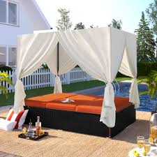 outdoor daybed with canopy sesslife