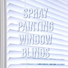 However, you want to do it outside, as it can be very messy. Tips For Painting Blinds Like A Pro The Handyman S Daughter