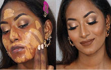 beautiful makeup for dark skin