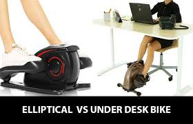 A compact exercise bike with a very low pedal height. Under Desk Bike Vs Elliptical Which Is Better Fitdeft