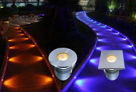 5w rgbw outdoor floor lamp led paver