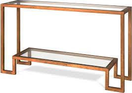 Ming Glass Console Table Console Tables