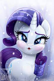 Rarity: it's snowing! (Christmas) by TheRETROart88 on DeviantArt