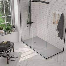 solid surface low profile shower pans