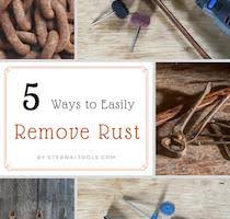 how to remove rust from metal in seconds