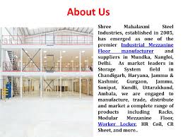 industrial mezzanine floor manufacturer