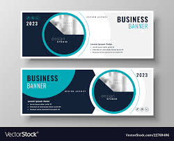 business banner professional layout design
