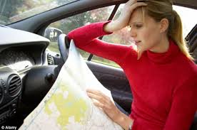 Image result for road map in car