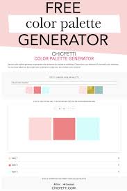 color palette generator make your own