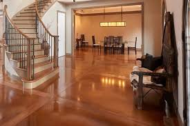 acid wash stained concrete floors