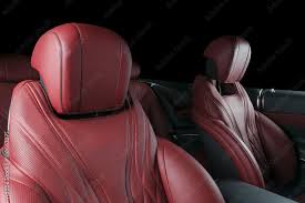 Modern Luxury Car Inside Interior Of