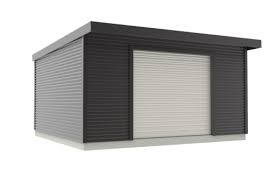 roller door shed kitset shed nz wide