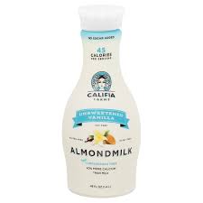 vanilla almond milk unsweetened