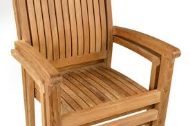 Oxford Teak Stacking Chairs Grade A