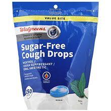 cough drops menthol walgreens