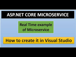 microservice asp net core exle you