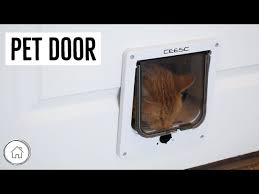 How To Install A Pet Door Diy
