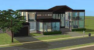 mod the sims modern mansion