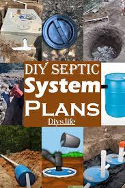 22 diy septic system plans that