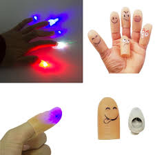 Buy Emoji Led Finger Lights Glow Bright Party Favors Party