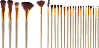lewer gold brushes makeup brush set in