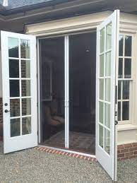 practical french doors and the screens
