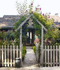 Housebeautiful Wooden Cottage Gate