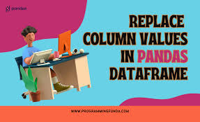 replace column values in pandas dataframe