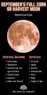Harvest Moon 2022 Spiritual Meaning - Harvest Moon Spiritual Meaning, Correspondences, and Ritual Manifestation |  Full moon september, Moon meaning, Harvest moon