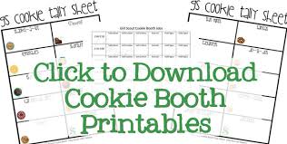 Girl Scout Cookie Goal Chart Printable Girl Scout Cookie Sign