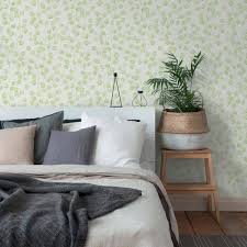 Advantage Botanical Green Wallpaper