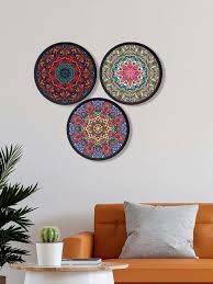 Buy 999 Mdf Mandala Art Round Wall