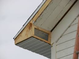Fascia board is the flat horizontal board along the edge of a roof. Pin On Build Vinyl Siding
