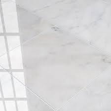 white carrara t polished 24x24 marble tile