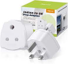 indian to uk plug adapter aieve 2 pack