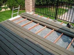 Building A Deck Rooftop Patio Flat Roof