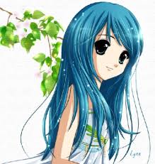 Juvia lockser is a mage belonging to the fairy tail guild. Avatar Cute Blue Hair Girl By Aleyshaa On Deviantart