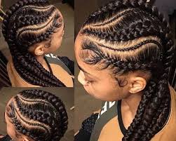 Contents black braided hairstyles for thin hair half up black braid hairstyles braided hairstyles for black girls can be molded into a lot of different styles. 44 Goddess Braids Styles For Black Hair Trendy Hairstyles 2020