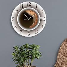 Mua Coffee Cup Wall Clocks 30cm For