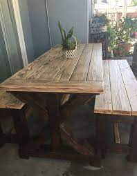 Rustic Patio Table Rustic Dining Table
