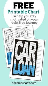 Car Loan Payoff Chart Debt Free Charts Paying Off Car
