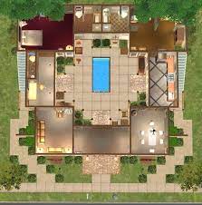 Courtyard House Plans Courtyard House