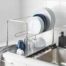 Create your own storage solution with kitchen towel rails, hooks and magnetic racks that make everything easier to grab and free up space on your worktop. Buy Ordning Dish Drainer Online Uae Ikea