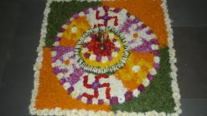flower rangoli at best in mumbai