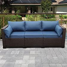 Patio Couch Wicker Sofa Outdoor Couch