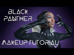 shuri black panther makeup tutorial